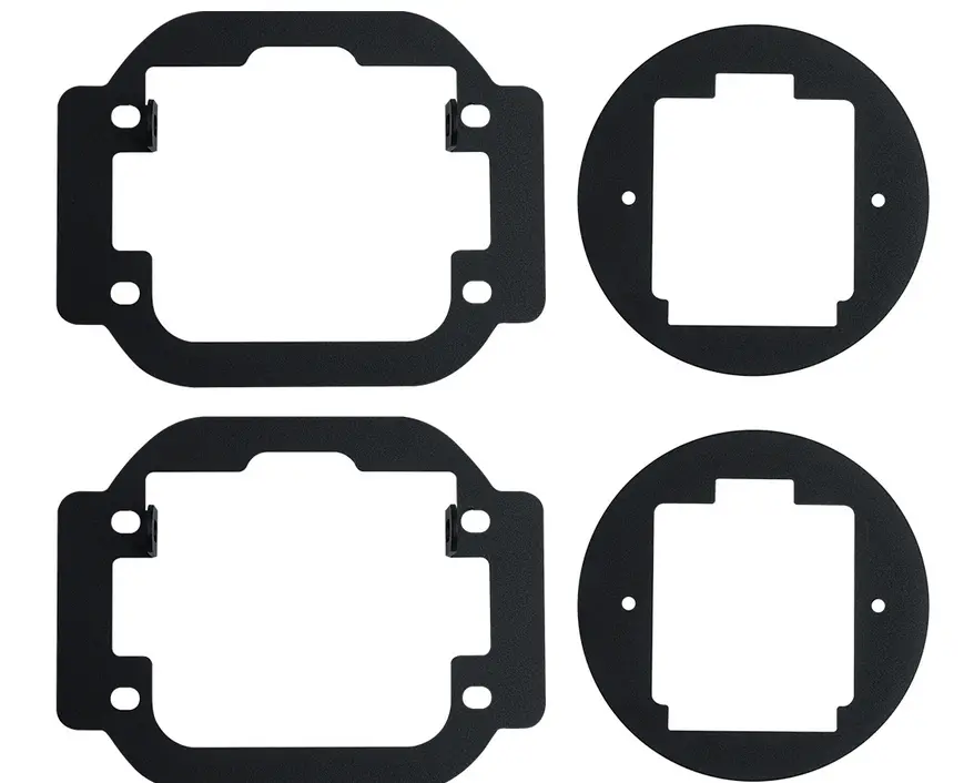 2009-2015 Nissan Frontier Led Fog Light Mounting Brackets By Rigid Industries 1