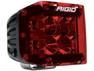 Rigid Industries Cover For Dually Side Shooter (Red) 1