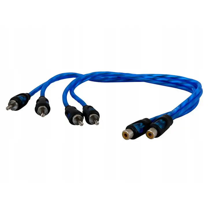 Auto-Connect Ac-Rcayl1m Twisted Rca Cable Y-Split - Male 1