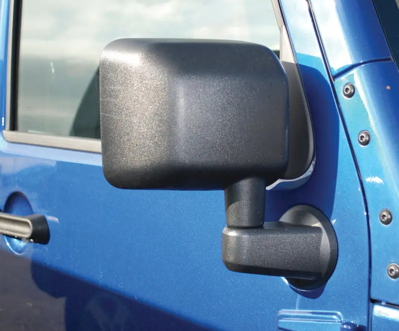 Bestop Door Mirror Set Black Abs Composite (F&R): Jeep Wrangler Jk 2007-2018 3.8L/3.6L 1