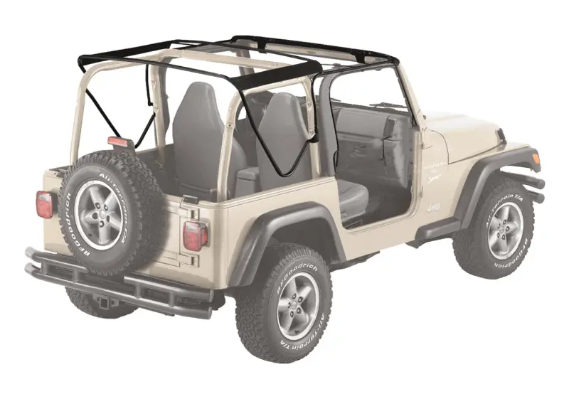 Bestop Frame & Hardware Kit Factory Style: Jeep Wrangler Tj 1997-2006 4.0L/2.5L 1