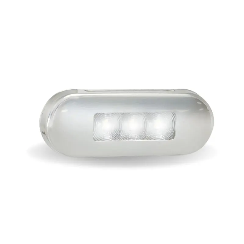 Led Autolamps 86Wmb 12-24V Led Front Marker Light Stainless Steel Bezel 1