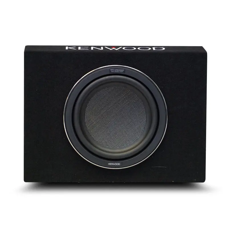 Kenwood 1000Fbox 10" 1000W Slimline Svc Subwoofer In A Box 1