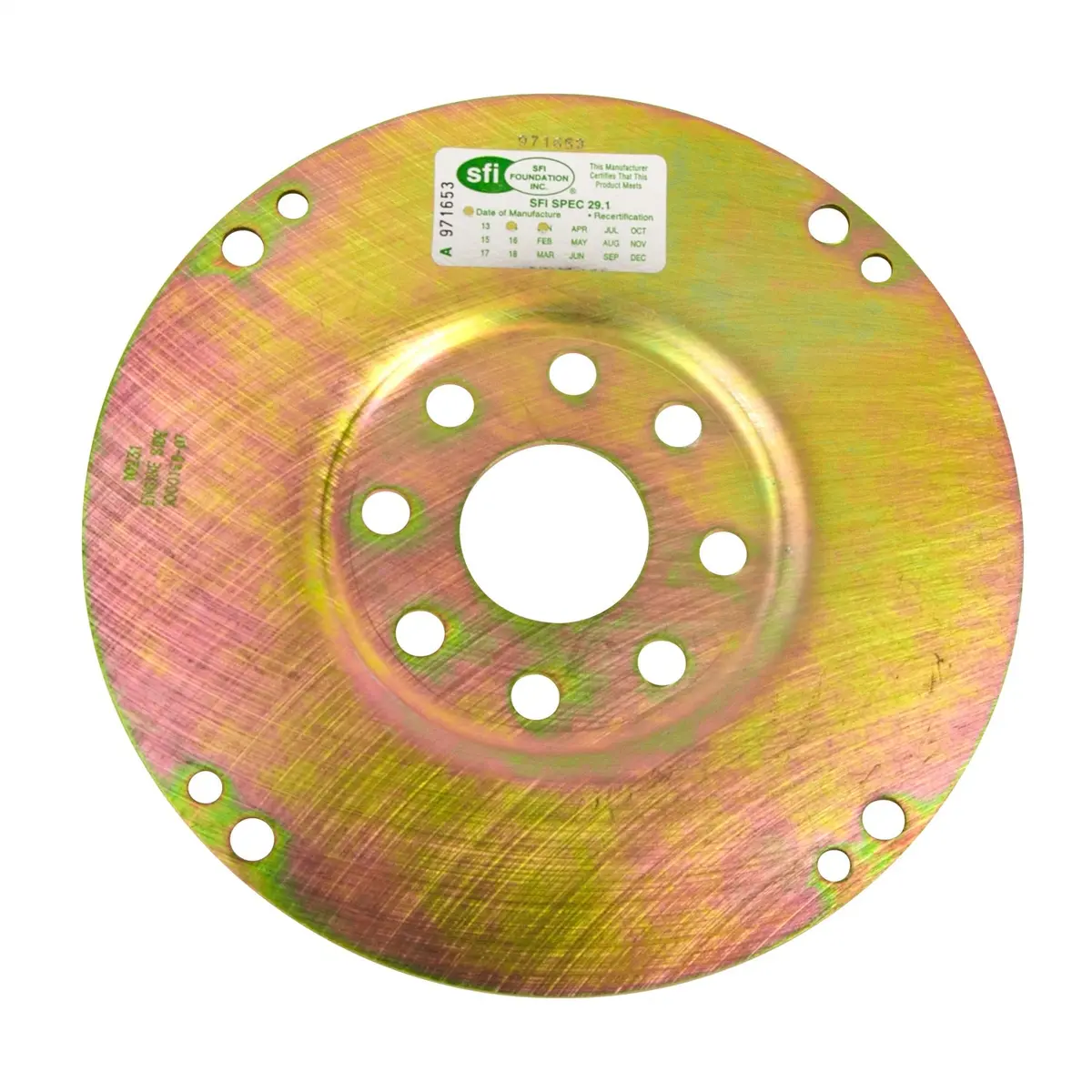 B&M 10231 Chrysler Sfi Flexplate - 62 & Later Internally Balanced 8-Bolt Crank - A727 A904 1