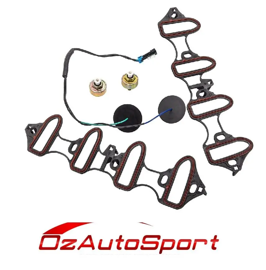 Knock Sensor Kit For Commodore V8 5.7 Vt Vx Vy Vz Gen 3 Ls1 + Manifold Gaskets 1