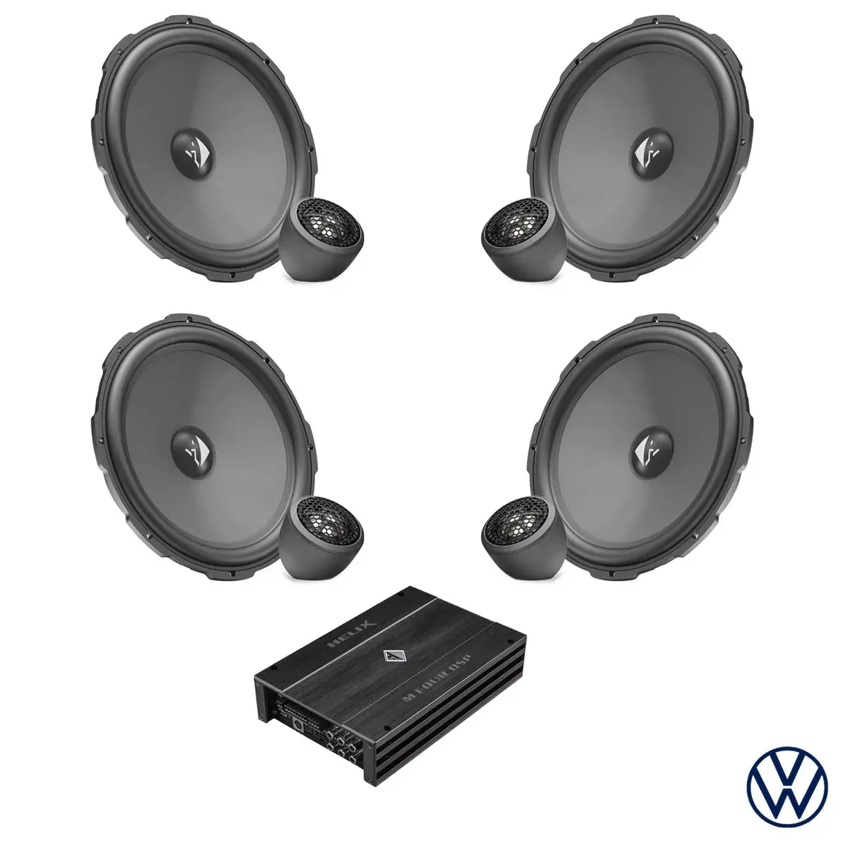 Vw Tiguan - Speaker Dsp Amplified Package (Extra Bass) | Helix Ci3 1