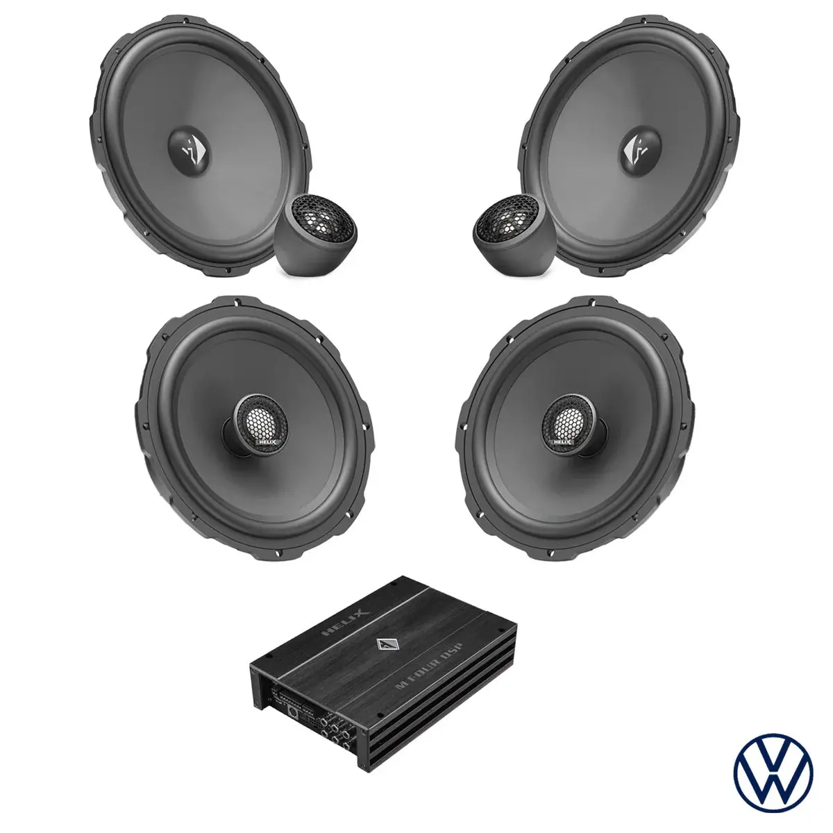 Vw Golf 7 - Speaker Dsp Amplified Package (Extra Bass) | Helix Ci3 1