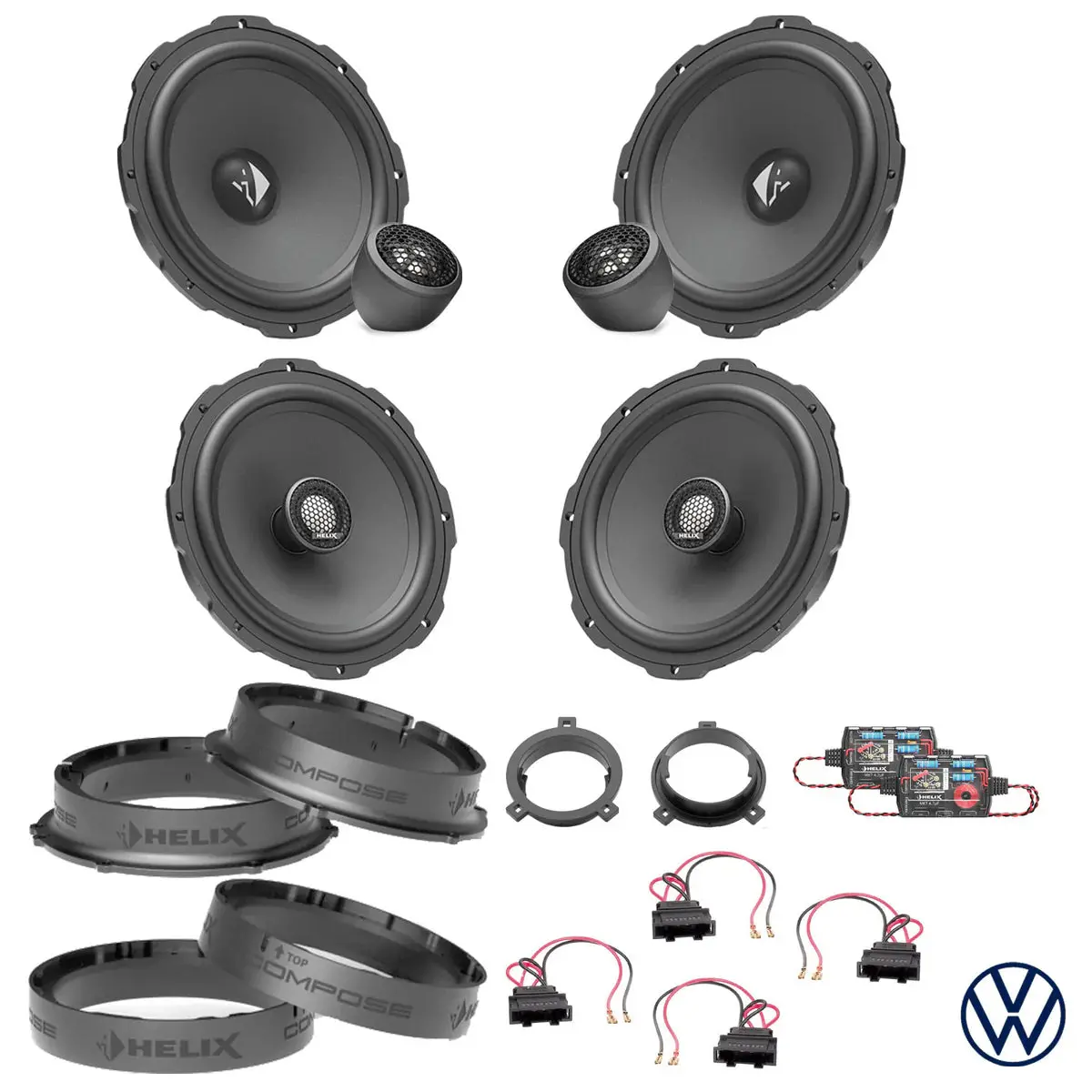 Vw Golf 8 - Speaker Upgrade Package | Helix Ci3 1