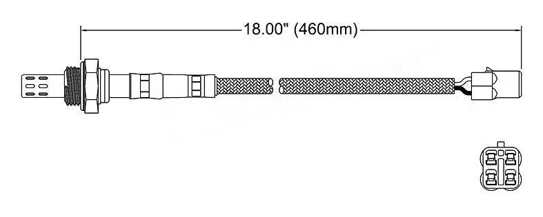 Oxygen O2 Sensor For Subaru Ego-059 Ego059 2