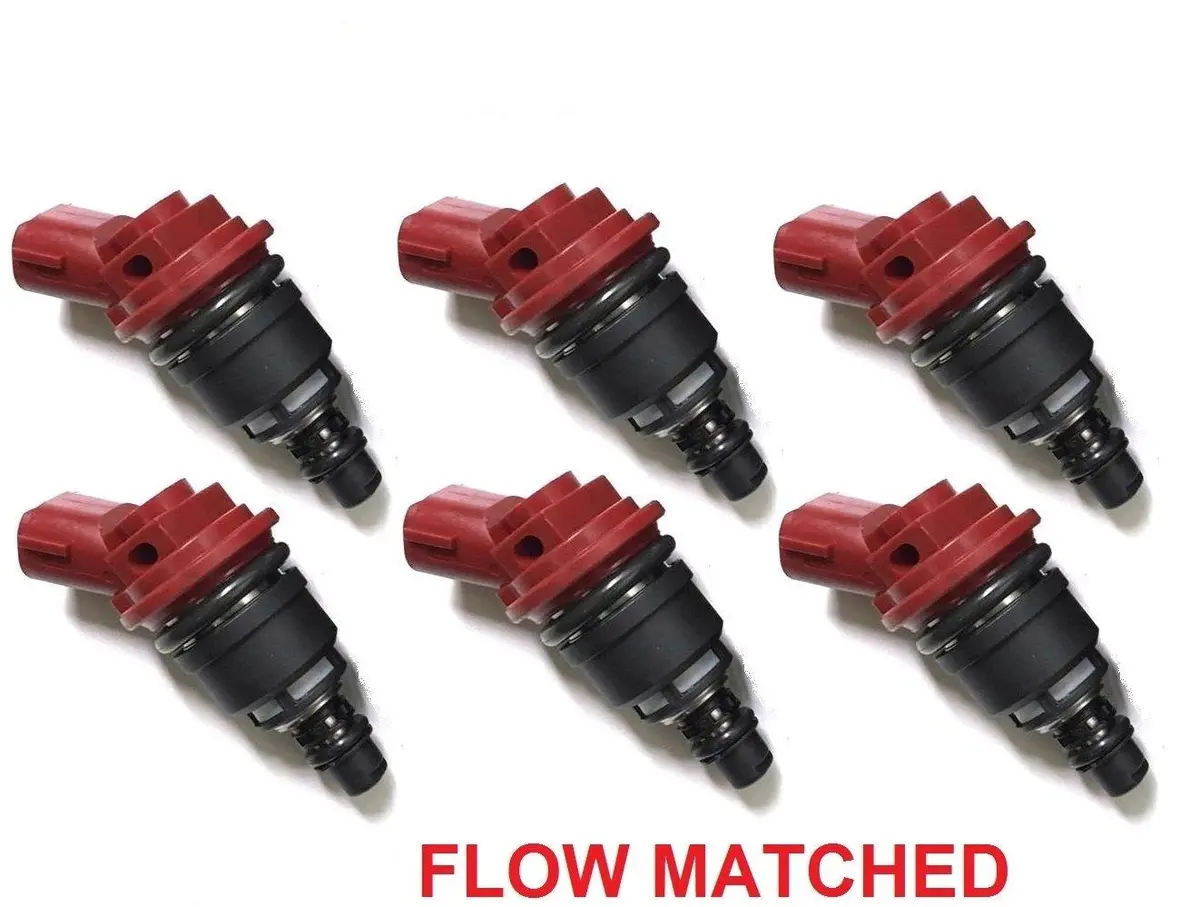 6 X 1200Cc Side Feed Fuel Injectors For Rb25det R33 1