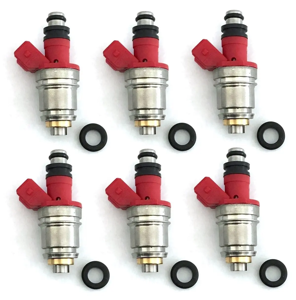6 X New Fuel Injectors For Nissan Patrol Gq Y60 Tb42e 4.2L 91-99 Injector Set 1