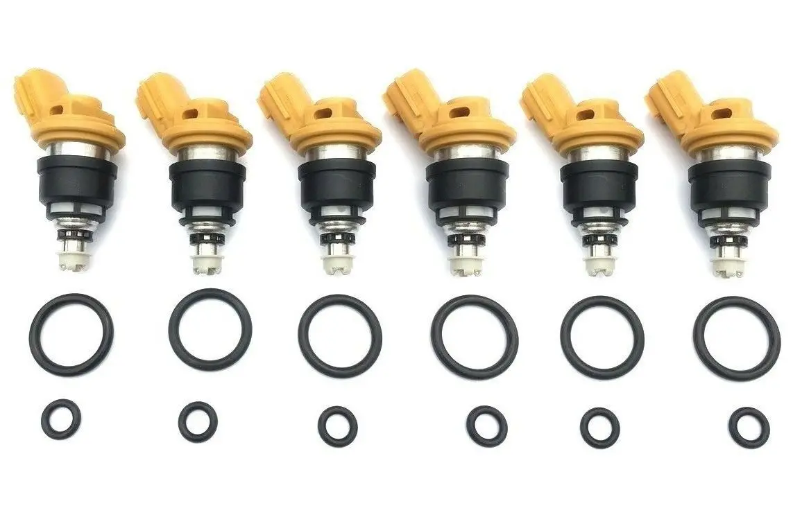 550Cc 555Cc Fuel Injectors X 6 For Nismo Nissan Skyline R33 Rb25det Ecr33 1