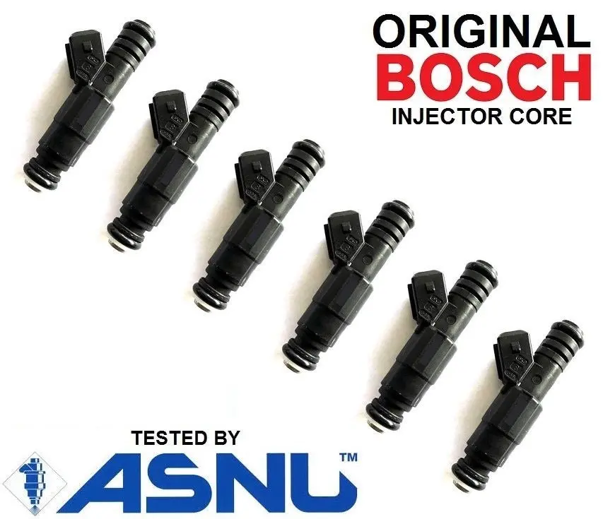 6 Bosch Fuel Injectors For Ford Ba Bf Xr6 Turbo 1200Cc 114Lb E85 Ev6 Fpv Hsv 1