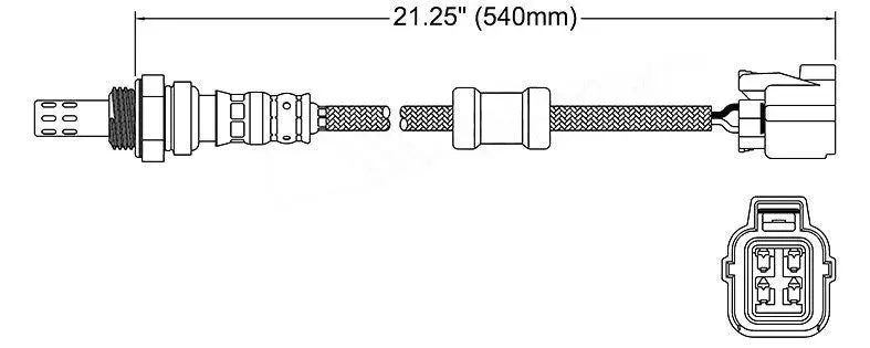 Oxygen Sensor O2 For Honda Integra Ego294 36532Pnda01 Post Cat Dc5 Type R 2