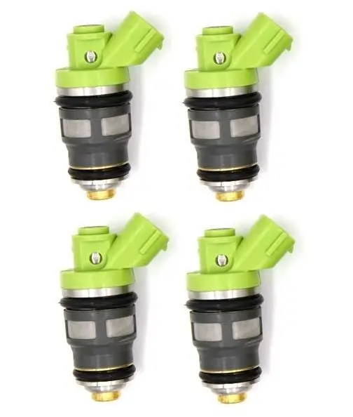 4 X Fuel Injectors For Toyota Hiace Rzh103 Rzh113 Rch12 Rch22 2Rz -E 2.4L 95-03 1