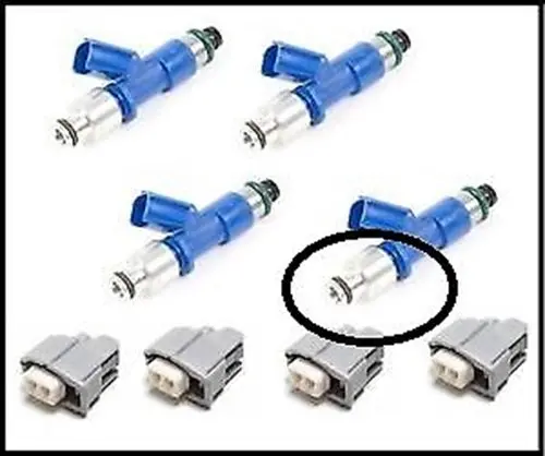 410Cc Injectors For Honda B16 B18c New 1