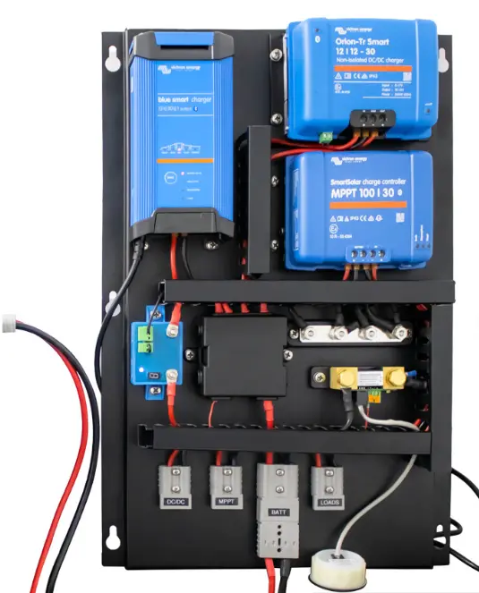 Victron Energy Vpp1230p Pre-Wired Power Panel With 30A Dc Ac Solar Charger 1