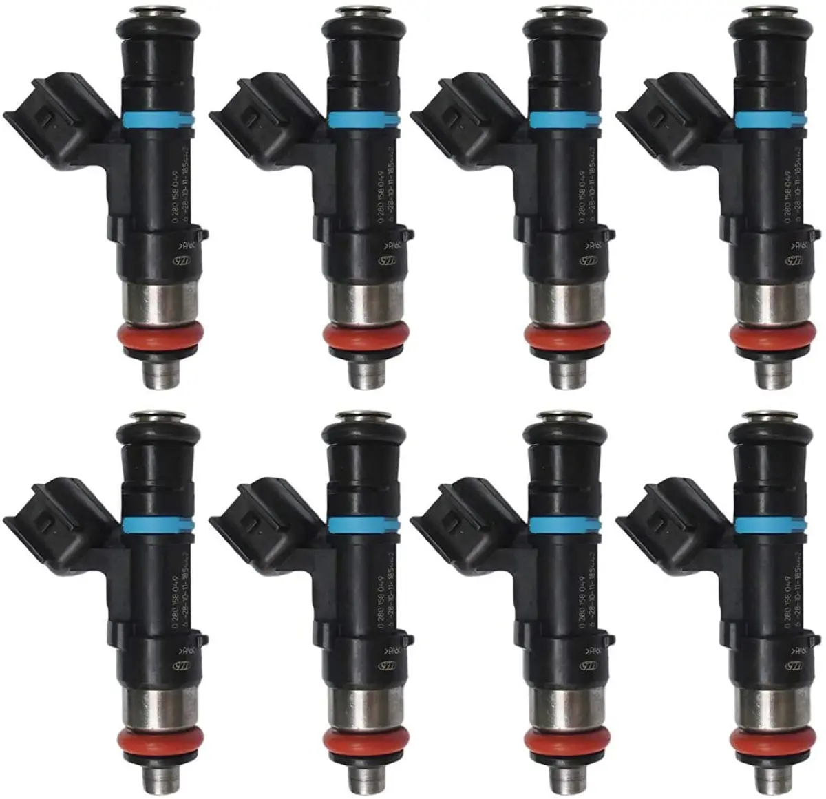 8 X Fuel Injectors For Commodore Vz Ve Ls2 6.0 12569113 Inj-158 1