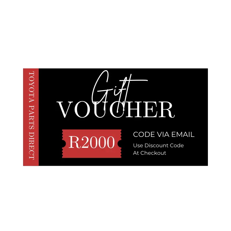 Freeway Toyota Parts Gift Voucher 12