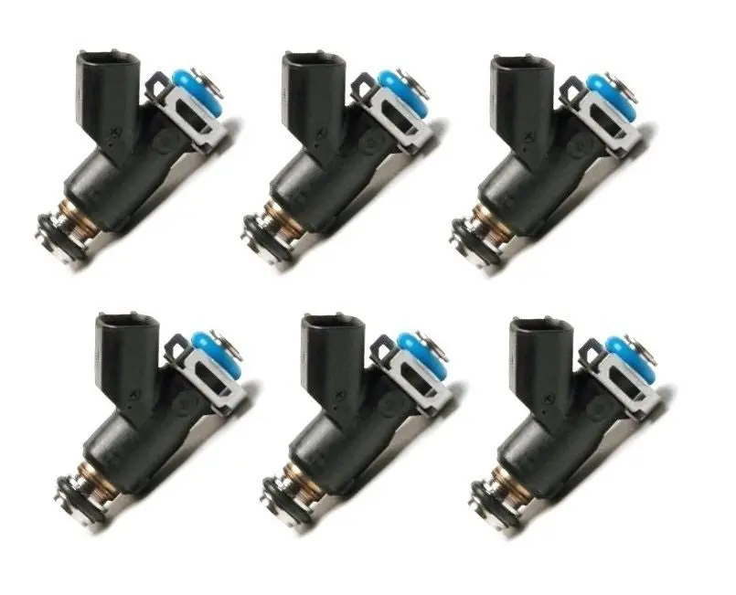 6 X New Fuel Injectors For Kia Grand Carnival Sorento 3.3 3.8 G6da G6db V6 1