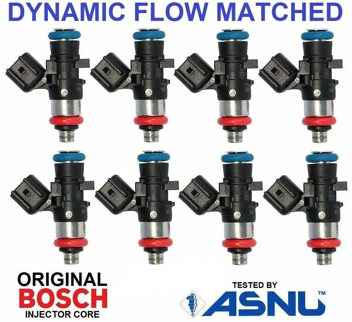 8 New Fuel Injectors For Holden Commodore V8 6.0 6.2 Ve Vf L77 2010 + 1