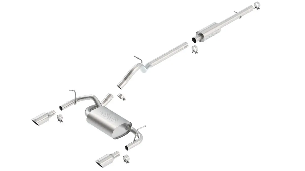 Cat Back Borla Jeep Wrangler 2012-2018 1