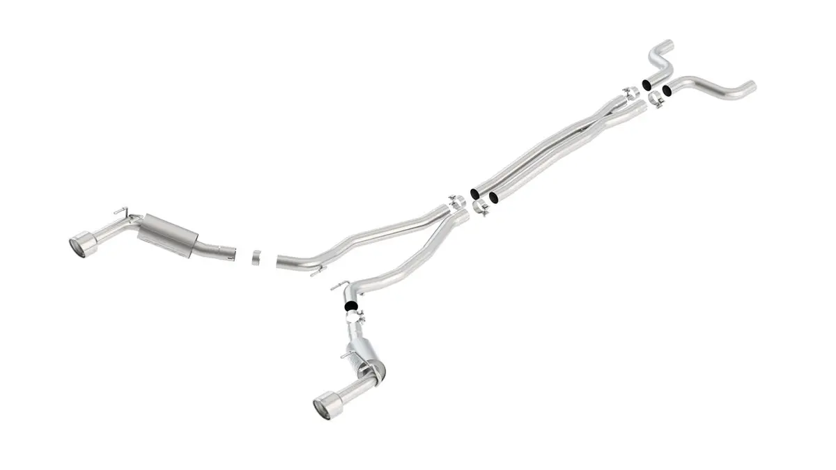 Cat Back Borla Chevrolet Camaro Ss 14-15 1