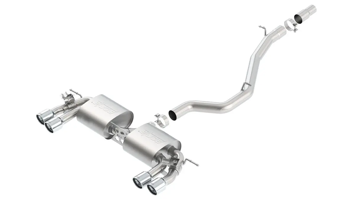 Cat Back Borla Vw Golf R Mk7 1