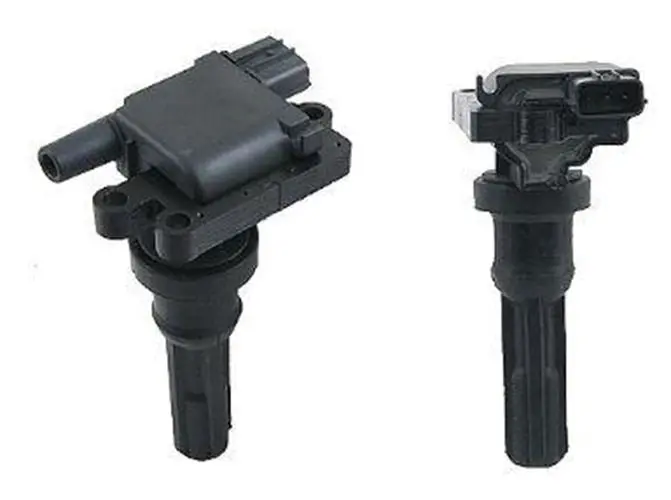 Ignition Coil Kit For Mitsubishi Lancer Evo 4 - 7 4G63 W Leads & Spark Plugs 1