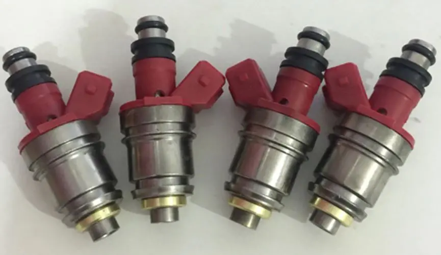 4 X Fuel Injector For Nissan Navara D21 D22 2.4L Terrano Ka24e Js21-1 1