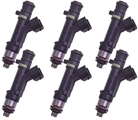 6 X Fuel Injectors For Mitsubishi Pajero Ns 6G75 3.8 V6 06-09 1