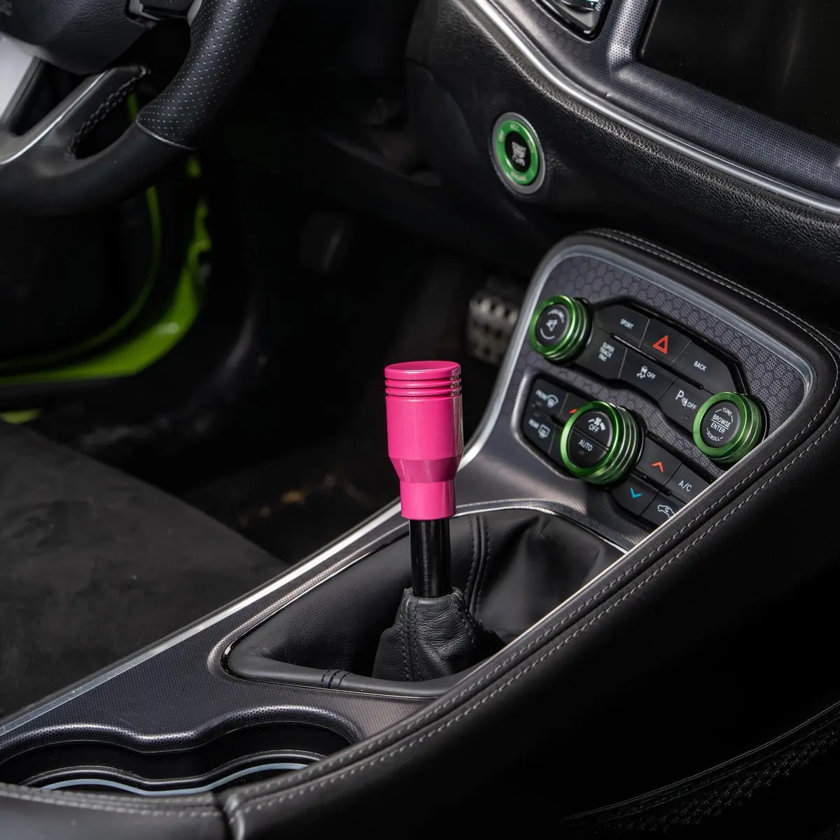 Billetworkz Piston Weighted Shift Knob For Dodge Challenger 6-Speed (2015-2023) 12