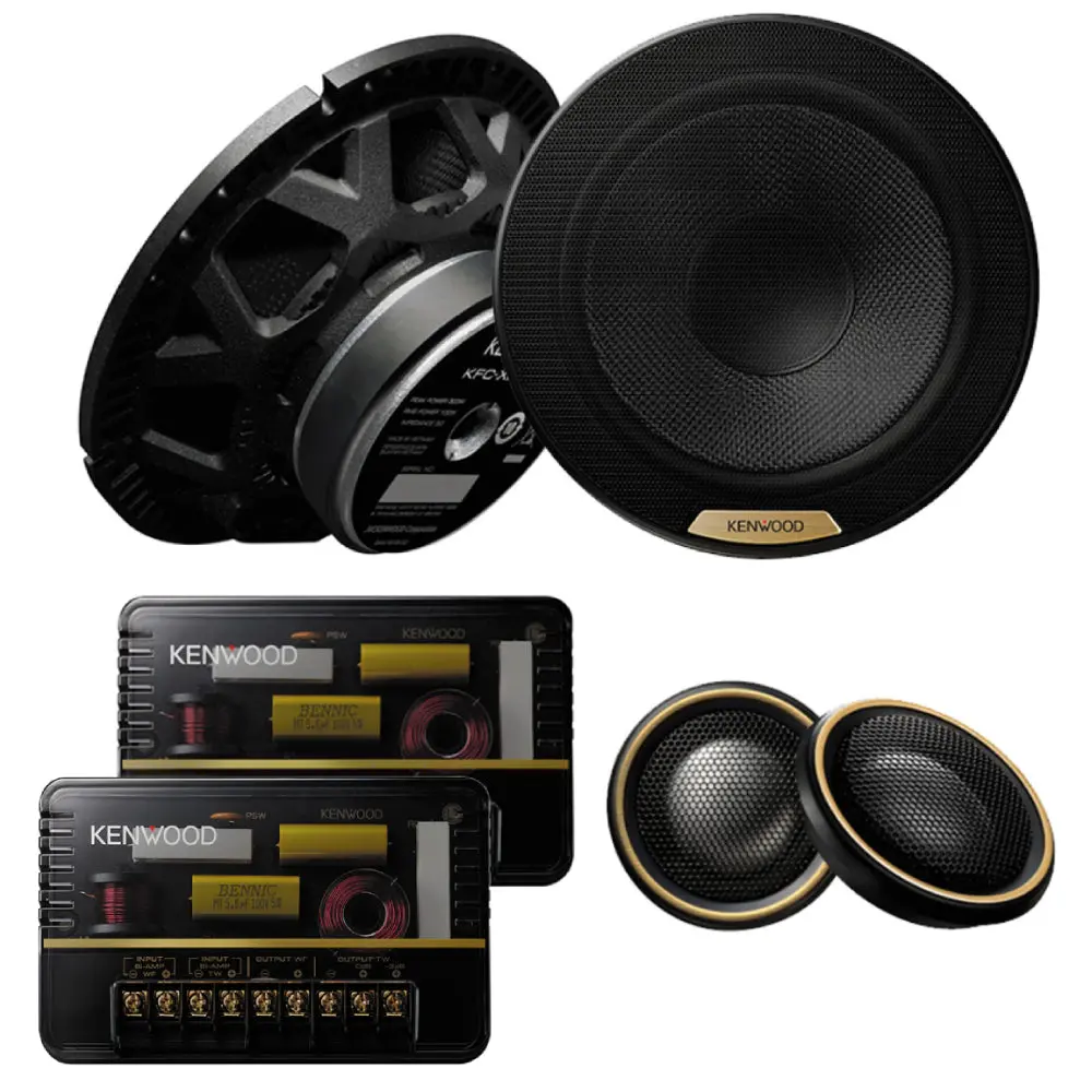 Kenwood Kfc-Xh170c 6.5" 300W Xh Hi Res Series Component Speaker 1