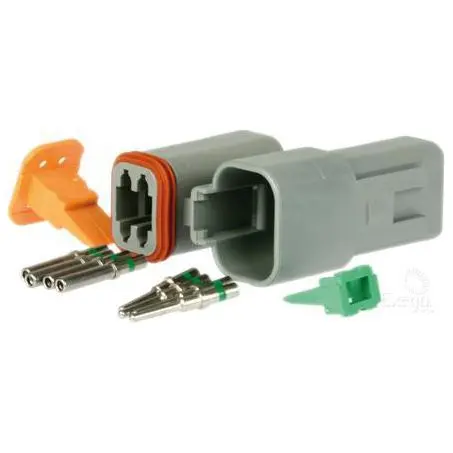Deutsch Acx2912 Dt #16 4-Way Connector Kit 1