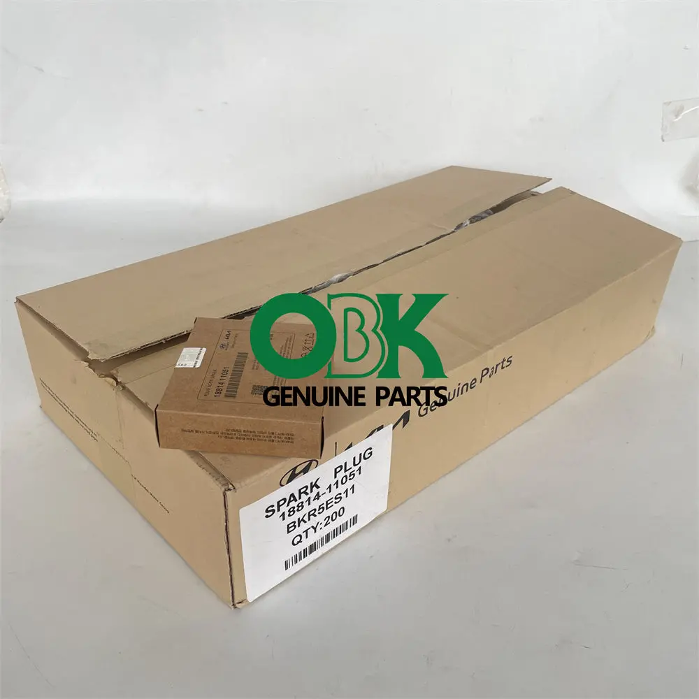 Engine Iridium Spark Plug 1881411051 18814-11051 Bkr5es-11 Fits For Hyundai Kia 1