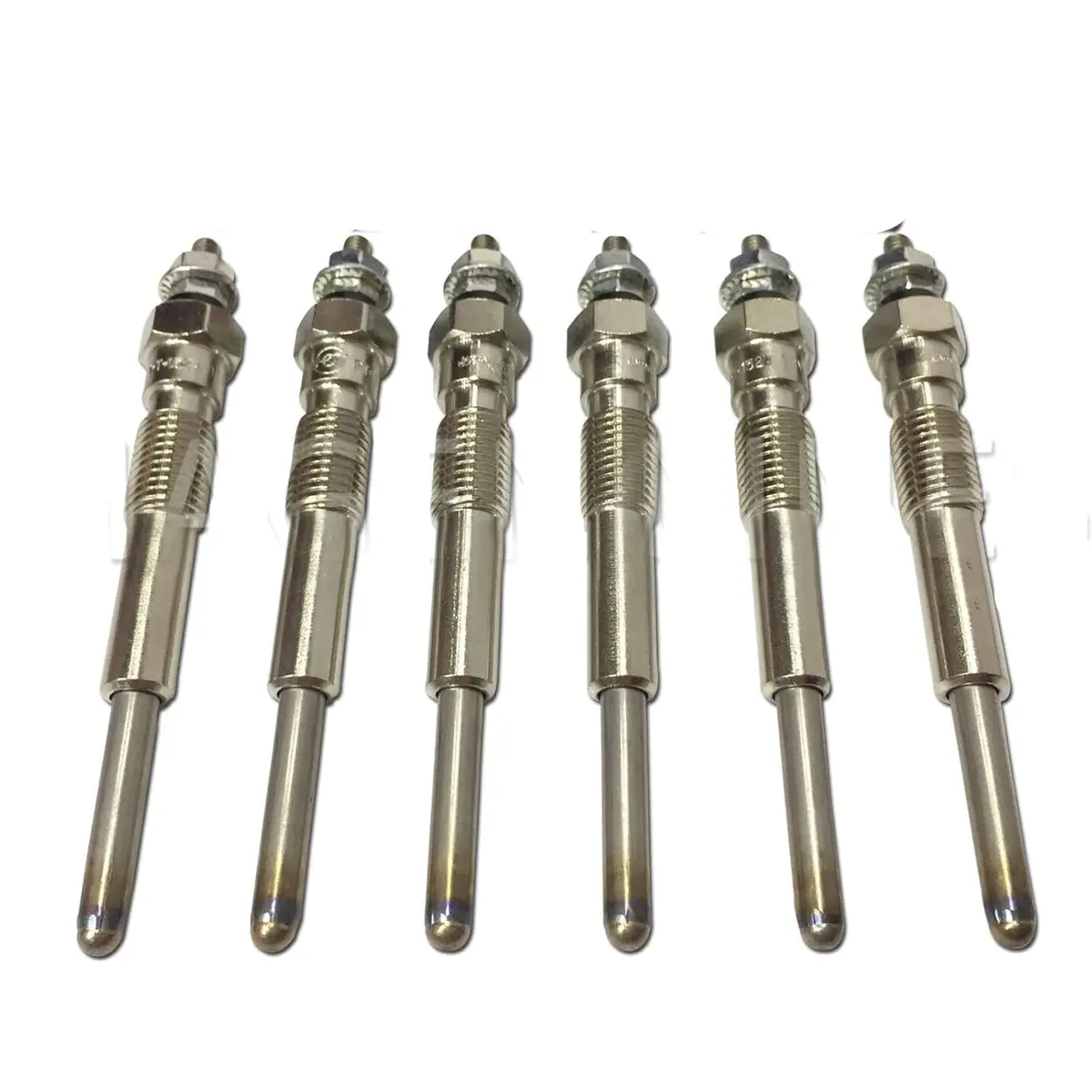 6 X Diesel Glow Plugs For Toyota 1Hz Landcruiser 1990-1999 1