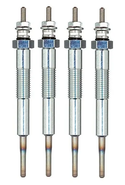 4 X Diesel Glow Plugs For Toyota 1Kz-Te Landcruiser 1