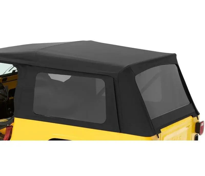 Bestop Unlimited Window Set (F&R): Jeep Wrangler Tj 2004-2006 4.0L I6 Black Diamond 1