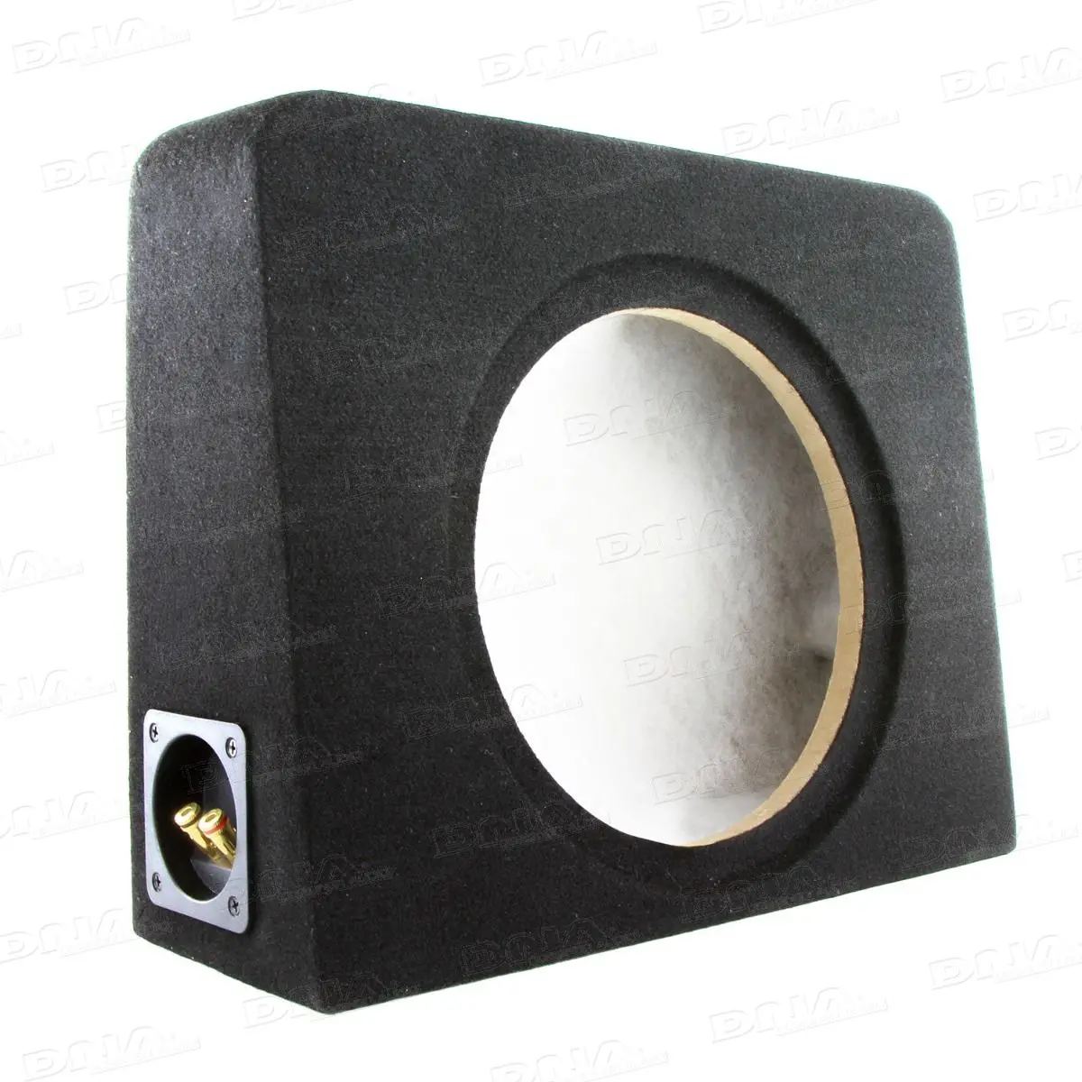 Dna Ub10sl Premium 10" Super Slimline Sealed Subwoofer Enclosure - Black 1