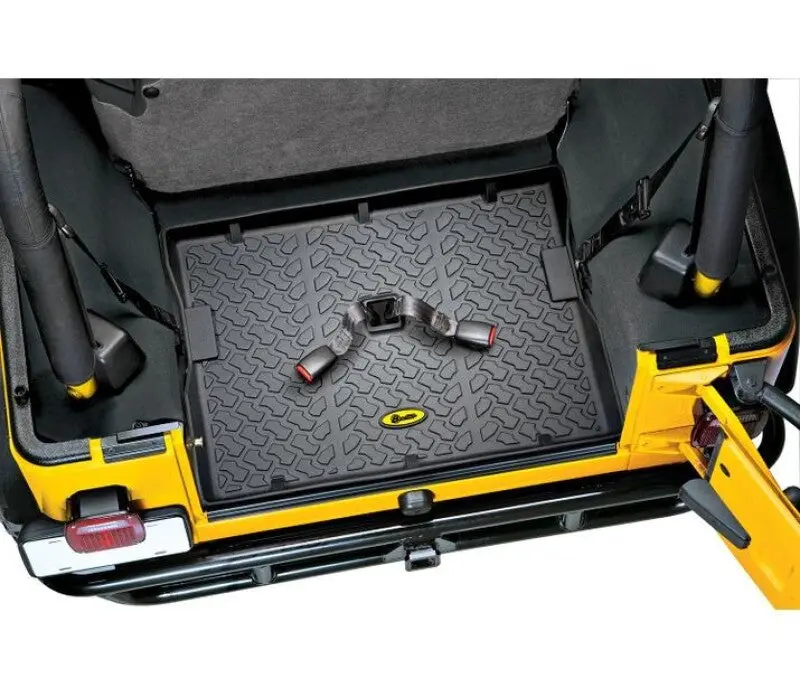 Bestop Rear Cargo Liner Black (Rear): Jeep Wrangler Cj7/Yj/Tj 1976-2006 1