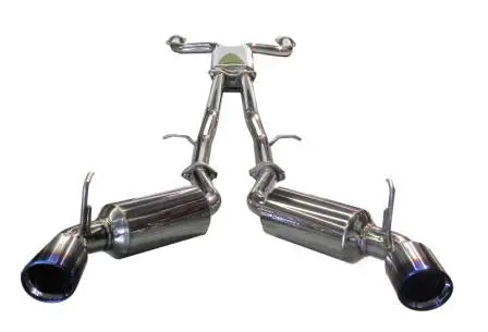 2009-2017 Nissan 370Z 3.7 V6 Injen Cat Back Exhaust W/ Titanium Tips 1