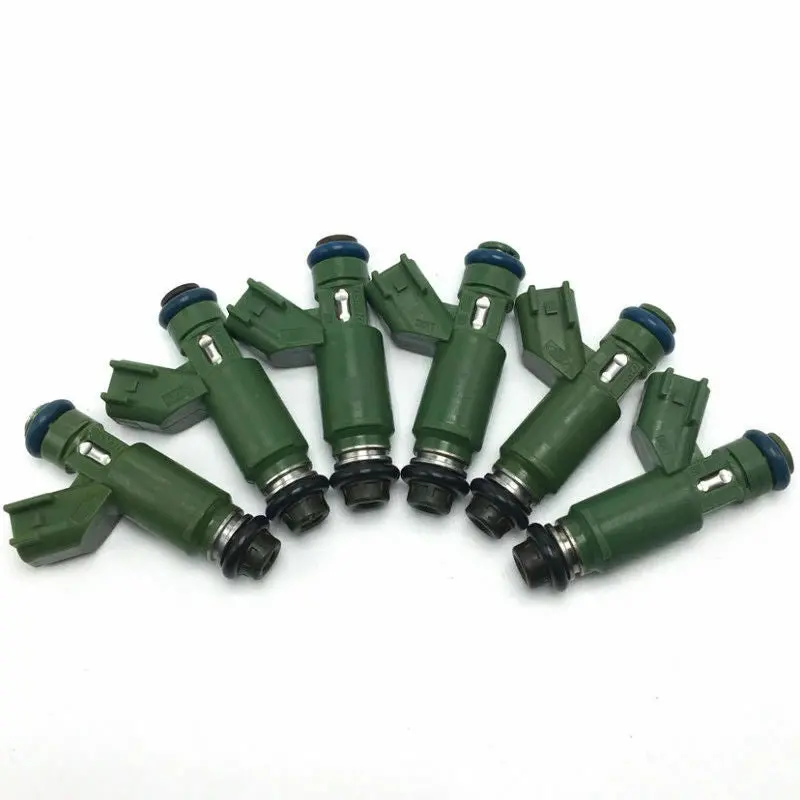 Genuine Oem Fuel Injector For Jaguar Denso - 6 Pack - 1X43-Ab 1
