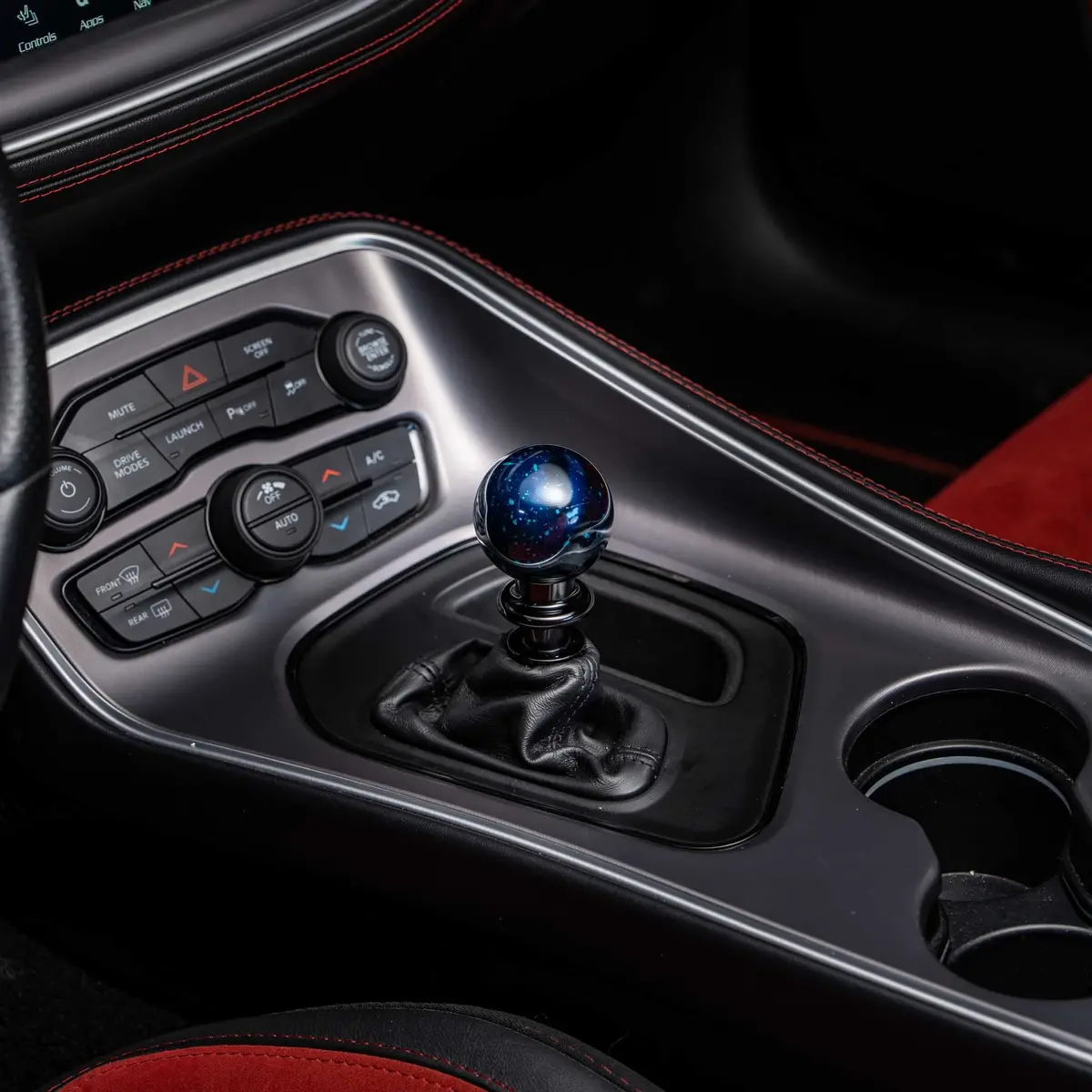 Billetworkz Automatic Shifter - Blue Cosmic Space - Fits Dodge Challenger / Charger (2015-2023) 4