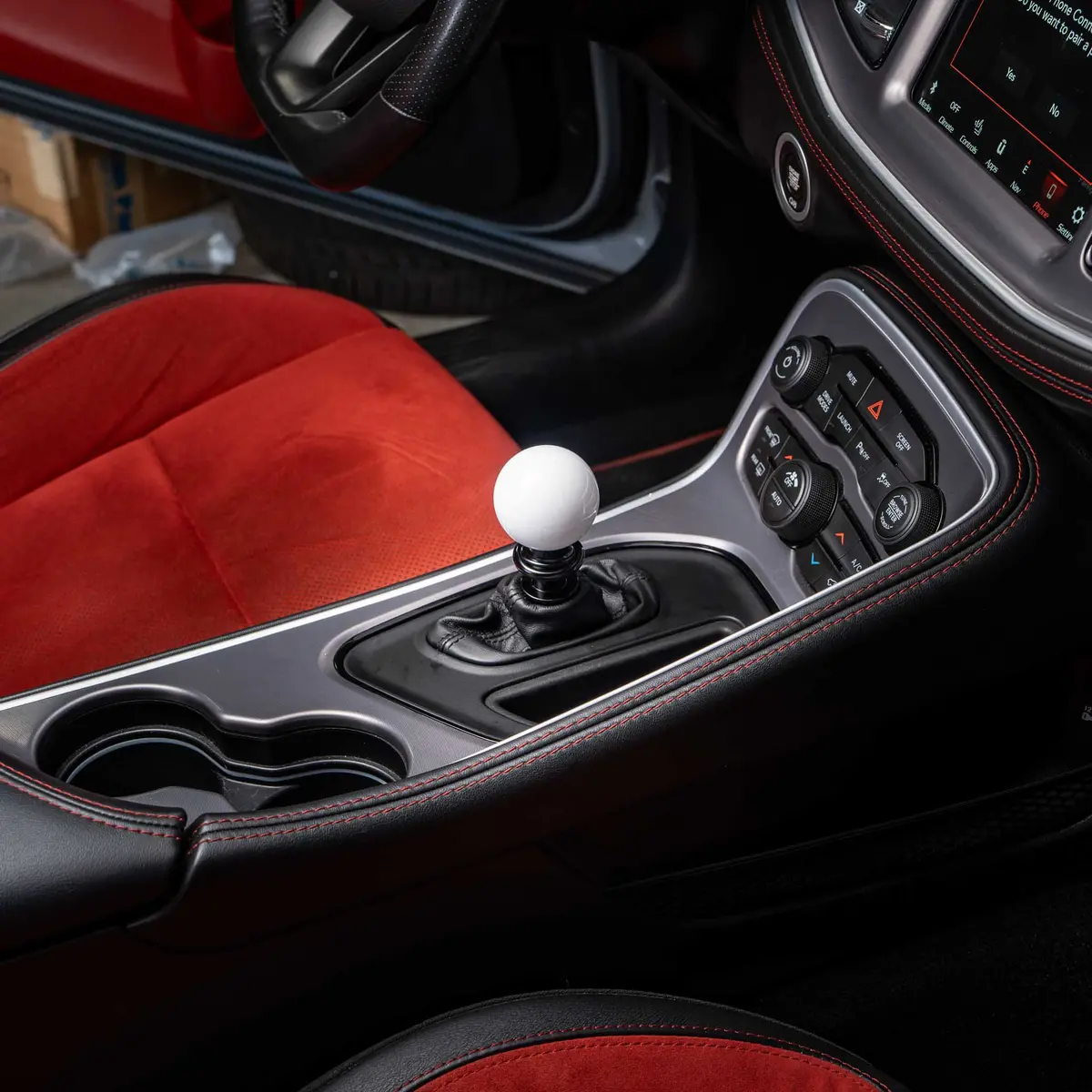 Billetworkz Automatic Shifter - Gloss White - Fits Dodge Challenger / Charger (2015-2023) 3