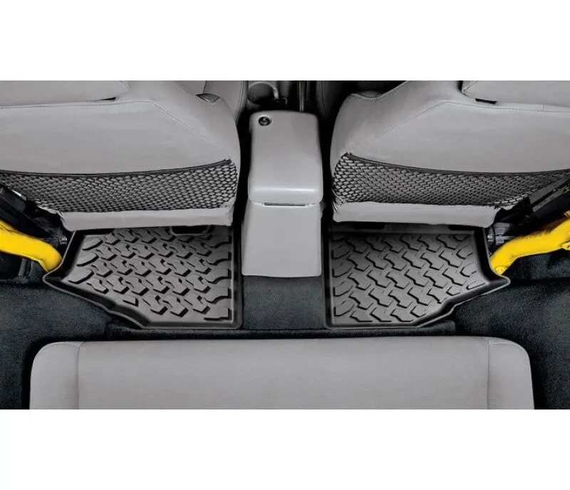 Bestop Rear Floor Mats (Black): Jeep Wrangler Tj 1997-2006 2.5L/4.0L 1