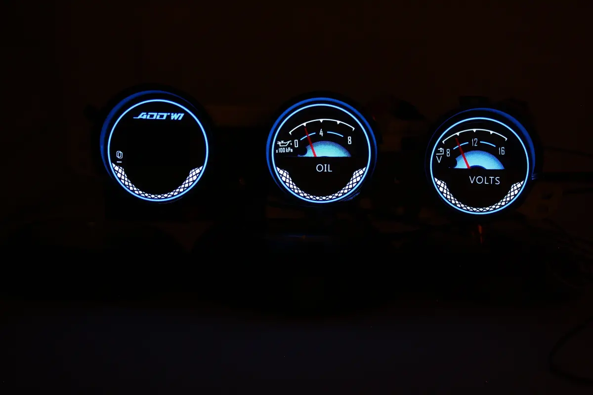 Km/H Add W1 Nissan 350Z Overlay Face Gauge-Dash 2003-2008 - 3D Illusions 1
