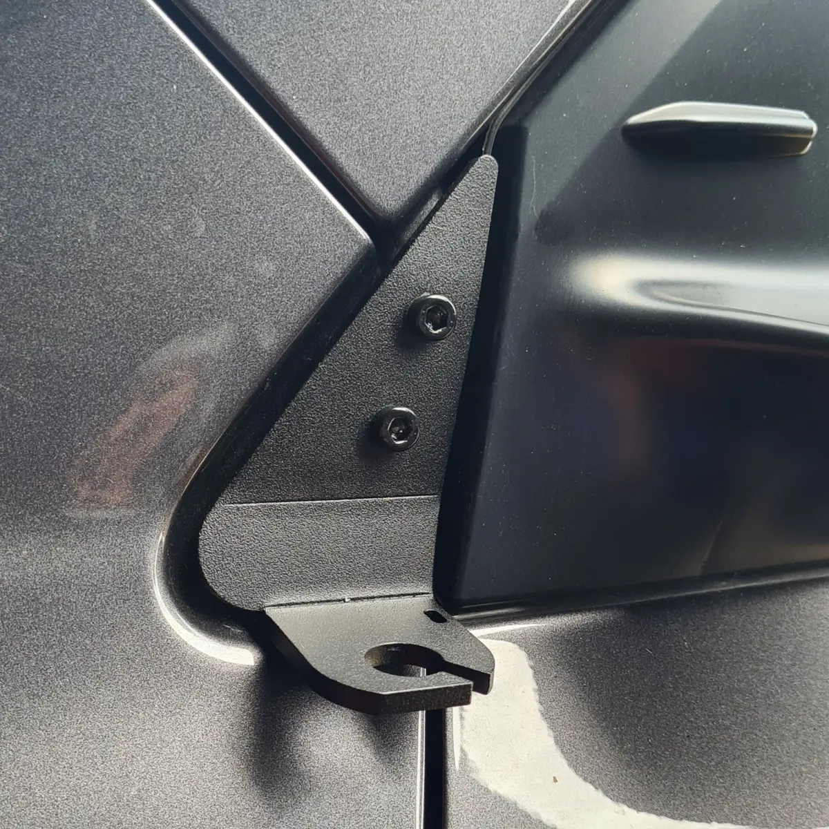 Gmf4x4 Mb-213 Toyota Landcruiser Lc200 Series 2007-2014 Passenger Side Mirror Uhf Antenna Bracket 1