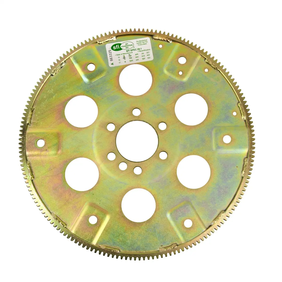 B&M 20230 Flexplate Sfi 29.1 Approved Fits 168-Tooth 2-Piece Rear Main Seal Chevy V8 1