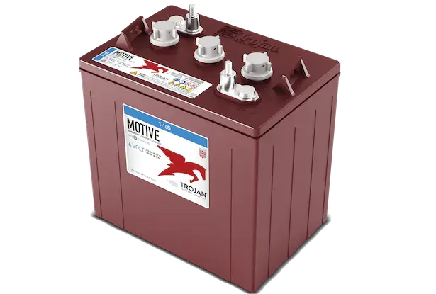 Trojan T105-Us Deep Cycle Flooded 6V 225Ah Battery 1