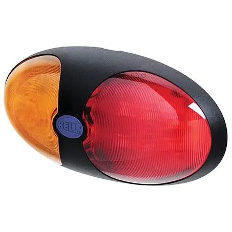 Hella 2033 Side Marker Light Red/Amber Led 9 To 33V 1